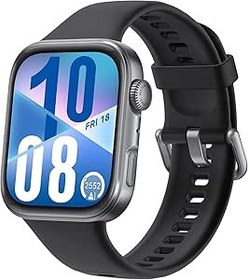 Resim HUAWEI WATCH Fit 4 akıllı saat, 100+ antrenman modu, ultra ince gövde, GPS takibi, 10 güne kadar pil ömrü, Bluetooth arama, Android ve iOS için, 6 ay uzatılmış garanti, siyah 