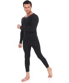 Resim Sauna Suit Antrasit Unisex Kışlık Termal Içlik, Sıcak Tutan Pamuklu Yakmayan, Termal Takım, Termal Fanila Iclik Antrasit 