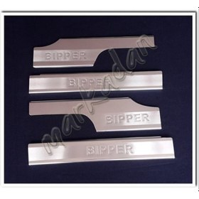 Resim Markadan Peugeot Bipper Krom İç Kapı Eşiği 2008 Sonrası 4 Parça P 