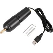 Resim CelestialCo Mücevher Araçları Mini Elektrikli Matkap Inci Epoksi Reçine Için El Taşına Taşınır Mücevher Yapımı Dıy Ahşap El Sanatları Aletleri 5 Matkap Bit (Yurt Dışından) 
