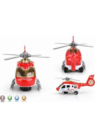 Resim Trust Store Işıklı ve Müzikli Polis Helikopteri 32 cm Çarp Dön Projeksiyonlu Oyuncak Helikopter 
