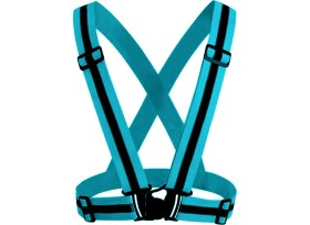 Resim Esm Yüksek Görünümlü Reflektörlü Pratik Şerit Ikaz Yeleği ( Esnek ) - Turuncu 