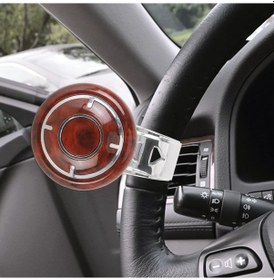 Resim Yi 71 Araba Direksiyon Simidi Booster Ball Araba Güç Tutucu Ceviz Ahşap 1 Adet 