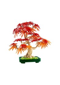 Resim LEGO® Botanicals Japon Kırmızı Akçaağaç Bonsai Ağacı 10348 - Yetişkin Bitki Severler için Bitki Modeli Yapım Seti (474 Parça) 