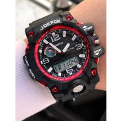 Resim Joefox Digital ve Analog 2 Yıl Garantili Kronmetre+Takvim+Alarm+Aydınlatma Erkek Kol Saati JOE.BK16 