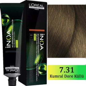 Resim Loreal Professionnel Inoa - Amonyaksız Saç Boyası No: 7.31 Kumral Dore Küllü 60g 