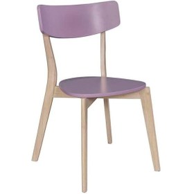 Resim Evdema Vitale Eleen Ahşap Sandalye Lavanta Ms.Sa041 