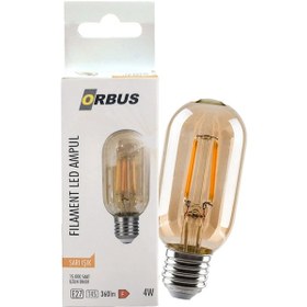 Resim Orbus ORB-TA45 4W E27 360LM Rustik Ampul Amber 