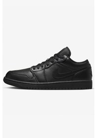 Resim Nike Air Jordan 1 Erkek Beyaz Sneaker 553558-093 Siyah Siyah 