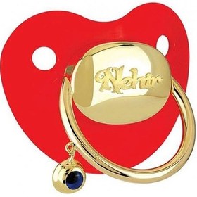 Resim Kabartma Isim Yazılı Altın Emzik 3.85 G 