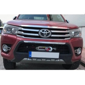 Resim Ducki Toyota Uyumlu Hilux 2016 - 2019 Için Vinç Montaj Tablası / Sehpas 
