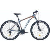 Resim Geotech Mode 29 Econ 3 29 Jant 21 Vites Dağ Bisikleti Gri - Turuncu 46cm 