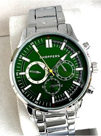 Resim Choppers Yeni Sezon Metal Kordon Erkek Kol Saati + Bileklik Hediye 