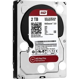 Resim Wd 3.5 Red Pro 2Tb 7200 Rpm 64Mb Sata3 Pc Hdd Wd2002Ffsx (7/24 Nas) 