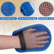 Resim Yumuşak Yüzey Fuzz, Güvenli Kilitleme Kenarı, Nefes Alabilen Mesh Plaj Eldivenleri - Hafif, Tropikal Desen, Polyester, Plajlar, Mercan Kalkerleri ve Kamp için Kum Çıkarma için İdeal, Plaj Ekipmanları | Tropikal Desen | Örgü Kumaş 