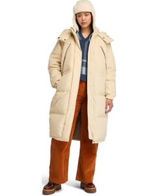 Resim Timberland Howker Recycled Down Puffer Long Parka Kadın Ceket Tb0a5zc3efl1 Bej 
