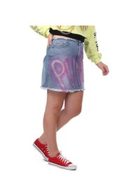 Resim Markapia Pink Punk Mini Jean Etek C10712 