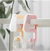 Resim Dashanshop Pembe Ağır Hizmet Askısı Ayarlanabilir Masa Çengeli Sırt Çantası Okul Ofis Diğer 