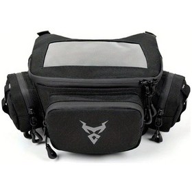 Resim Maxaccess Motorsiklet Başlık Çantası Mc-0117 Gri Fonksiyonel Gri 