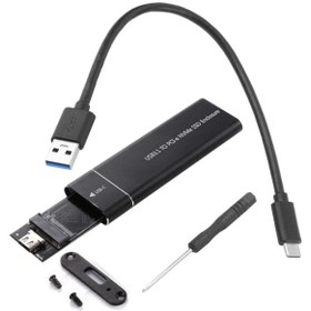Resim Genel Markalar USB 3.1 TYPE-C TO PCI-E M2 NVME SSD ÇEVİRİCİ HARİCİ TAŞINABİLİR KUTU 