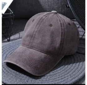Resim Unisex Yıkamalı Beyzbol Kep 