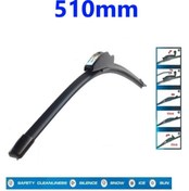 Resim Sentinel SİLECEK SÜPÜRGESİ MUZ TİPİ ÜNİVERSAL TEK TİP 510 MM 20'' 