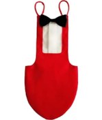 Resim Fochsia Kırmızı Kuş Kostümü Düğün Parti Rol Yapma Ceket Cep Detaylı L 