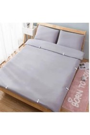 Resim STOREMAX 4 Adet Mandallı Yorgan Battaniye Sabitleme Klipsi Yorganınız Sabit Dursun Aleti Nevresim Tutucu 842 