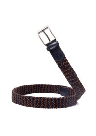 Resim Pierre Cardin Multi Renk Örgü Erkek Kemer En 3,5 Cm Pc-1745 Kahverengi - Lacivert 