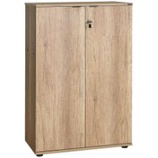 Resim Adore Mobilya Rio 3 Raflı Kapaklı Kitaplık-açık Ceviz(TORİ) 72x109x34 Cm (GXYXD) 