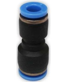 Resim Otomatik Rakor Düz Nipel Plastik 8-6 MM Sas 2 Adet 