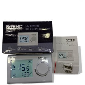 Resim Universal (BİTECH) SS331 KOMBİ ODA TERMOSTATI KABLOLU 