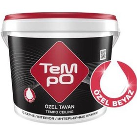 Resim Tempo Tavan Boyası 17,5 Kg Beyaz 
