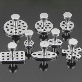 Resim Xiyu Shop 8 Boyut ile Otomatik Pdr Aracı Kiti Alüminyum Tutkal Çektirme Sekmeleri Araba Göçük Boyasız Onarım Göçük Kaldırma El Aletleri Vantuz (Yurt Dışından) 