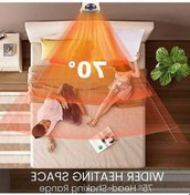 Resim Flybuy 500w Hızlı Isıtıcı, Zamanlayıcı, Led Ekranlı Taşınabilir Seramik Isıtıcı Kışlık Konfor İçin Mükemmel, Ofis Ve Ev İçin Uygun 