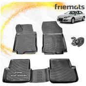 Resim Renault Laguna 3 3D Paspas Havuzlu Siyah 2008-2015 Arası 4 Prç N11.800 