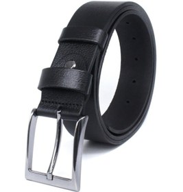 Resim %100 Deri Erkek Kot Kemeri 4 Cm Siyah 