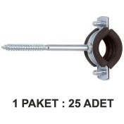Resim AK TEK Eco Doğalgaz Kelepçesi 3/4 Paket 25 Li 