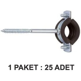 Resim AK TEK Eco Doğalgaz Kelepçesi 3/4 Paket 25 Li 
