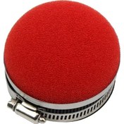 Resim Tongdashop 35mm Kırmızı 2 Zamanlı Motor Köpük Hava Filtresi Sünger Temizleyici 
