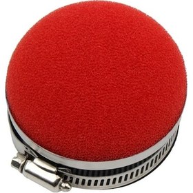 Resim Tongdashop 35mm Kırmızı 2 Zamanlı Motor Köpük Hava Filtresi Sünger Temizleyici 