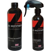 Resim Jo Moyner Ph Nötr Seramik Etkili Şampuan 500 Ml, Seramik Sprey Wax 250 ml Profesyonel Set 