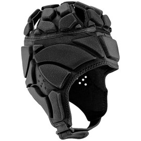 Resim Xindoker Siyah Futbol Kalecısı Korumalı Kask - Eva Sprey Malzeme, L Bedeni 