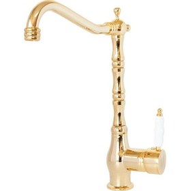 Resim Yediyapı Rustik Mutfak Evyesi Altın Altın 