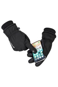 Resim Batex Su Geçirmez Kış Eldiveni 10 Parmak Dokunmatik, Kaymaz Avuç İçi, Soğuk Rüzgar Geçirmez Kayak Motosikl 