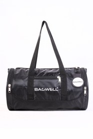 Resim BAGWELL Unisex Siyah Büyük Spor Ve Seyahat Çantası 