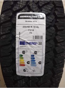 Resim GENERAL 255/60R18 XL 112 FR GRABBER AT3 GENERALTİRE 4X4 OFFROAD ARAZİ LASTİĞİ 2025 ÜRETİM 