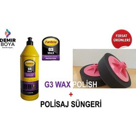 Resim Farecla G3 Wax Premium Liquid Cila 1 Litre + 1 adet Cila Süngeri 