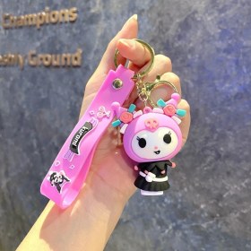 Resim OIMG Çizgi Film Animasyon Stitch Serisi Yumuşak Kauçuk Anahtarlık Bebek Çantası Kolye Anahtarlık Küçük Hediye (Yurt Dışından) 