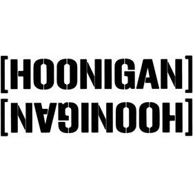 Resim Ogec Worx Hoonigan Mini Sticker Etiket Modeli 
